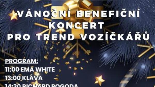 Vánoční benefiční koncert pro Spolek Trend vozíčkářů Olomouc