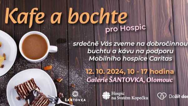 Kafe a bochte pro Hospic