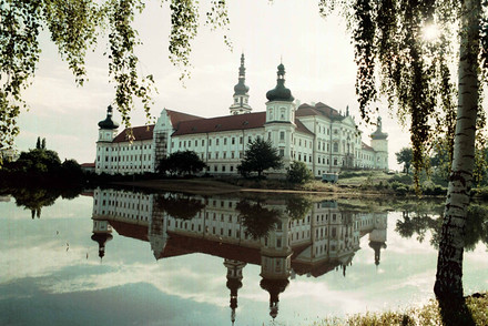 Při povodních v roce 1997 se z Hradiska stal ostrov.